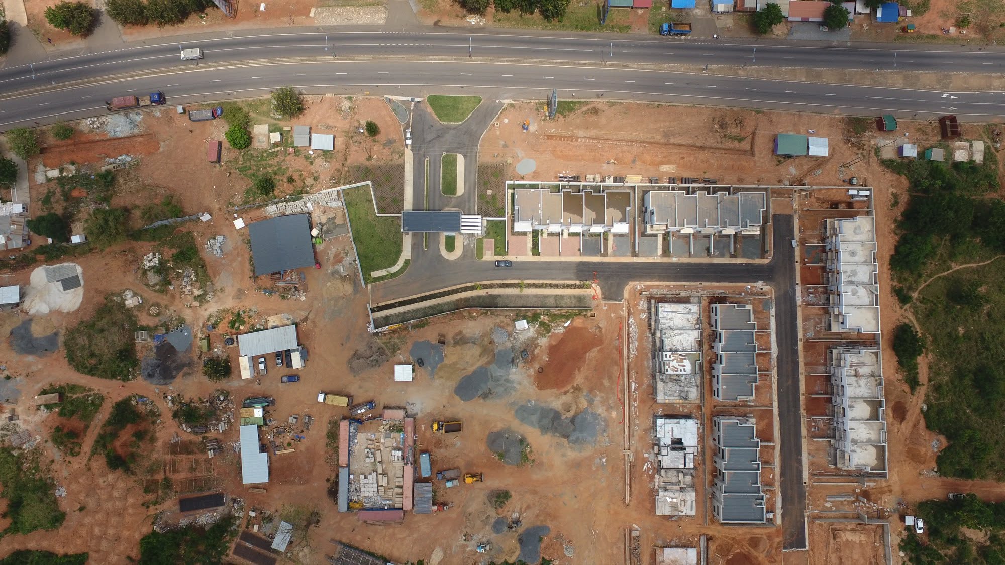 Building development and construction project