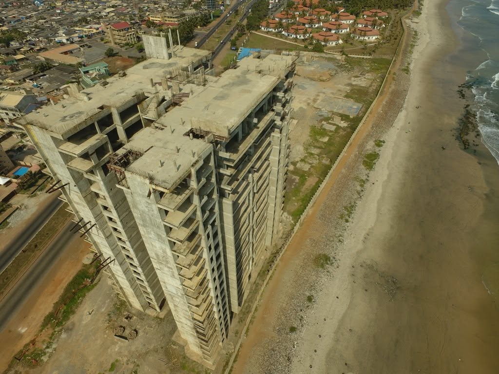 Professionals working at a construction site